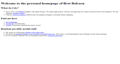 Desktop Screenshot of bertbalcaen.info